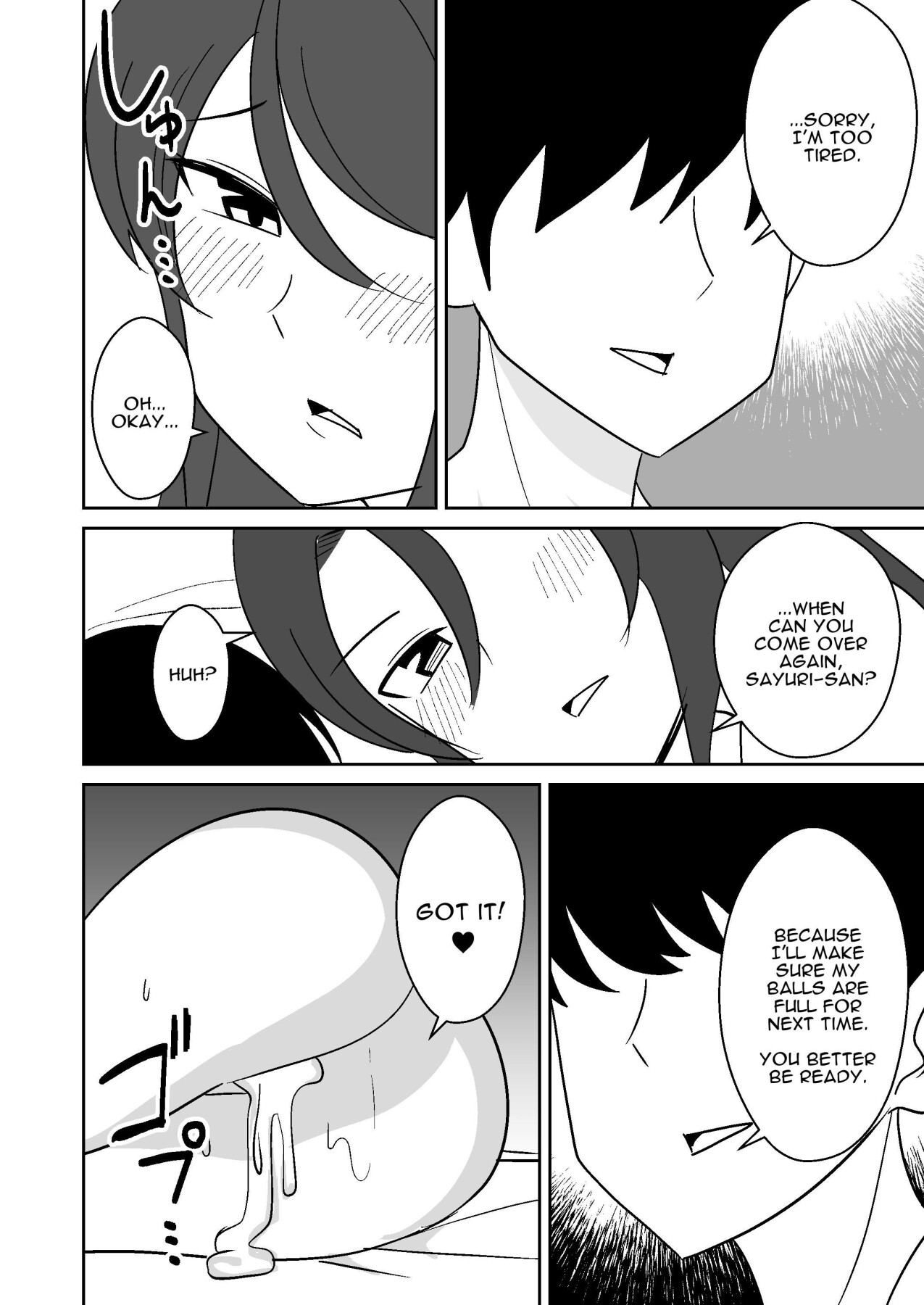 Hentai Manga Comic-Mating with a Huge Assed Housewife-Read-25